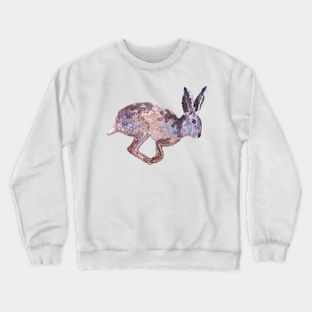 Hare Crewneck Sweatshirt by Kuhtina